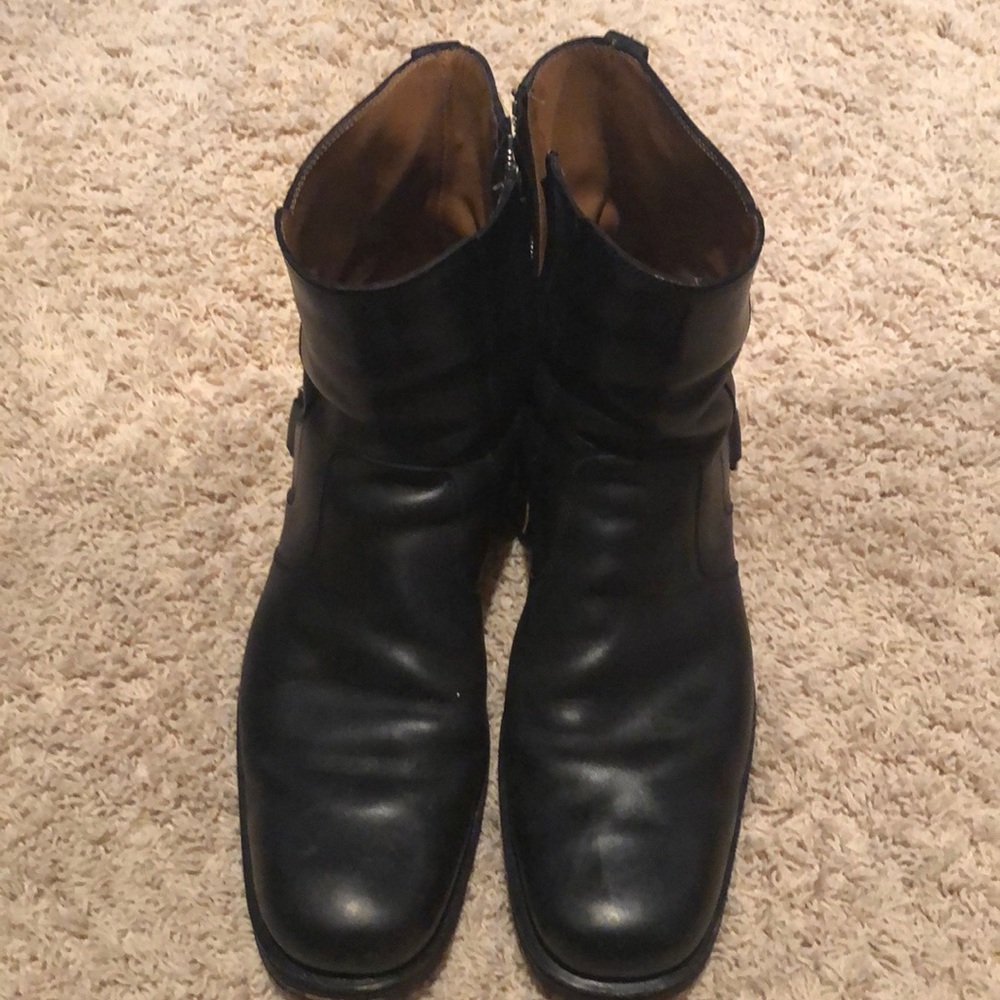 Black boots